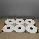 AmazonCommercial 1-Ply White Hardwound Paper Towels (416970)|Bulk for Business |High Capacity Roll |Compatible with Universal Dispensers|FSC Certified |800 feet (6 Rolls)