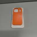 2 x Compatible with iPhone 17 Pro Case, Shockproof Liquid Silicone Protective Phone Case with Soft Anti-Scratch Microfiber Lining Ultra Slim Drop Protection Phone Cover (Orange)