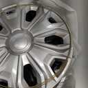 Hubcap Wheel Covers for 2015-2026 Ford Transit 150 250 350 350HD ABS Hubcap Replacement Set of 4, 17 inch Silver