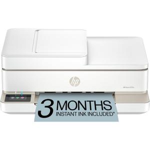 HP Envy 6555e Wireless All-in-One Color Inkjet Printer, Portobello, Print, scan, copy, Duplex printing Best-for-home, 3 month Instant Ink trial included, AI-enabled (714N5A)