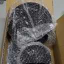 3PCS Wooden Display Risers for Display,Wood Riser Display Pedestal Stand for Home Dcor (Modern Black,8,6,5'')