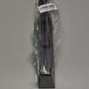 Coat Rack Wall Mount, Metal Coat Hanger with 4 Hooks, Heavy Duty, Black, 1 Pcs