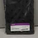 Gee Di Moda Square Tablecloth - 85 x 85 Inch Black Table Cloth for Large Square or Round Tables - Heavy Duty Washable Fabric - for Buffet Table, Holiday Party, Dinner, Wedding & Baby Shower