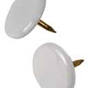 The Hillman Group 532446 Thumb Tacks, White, 40-Pack