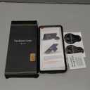 SSLOTSCASE for Samsung Galaxy S25 Ultra Case, Dark Black