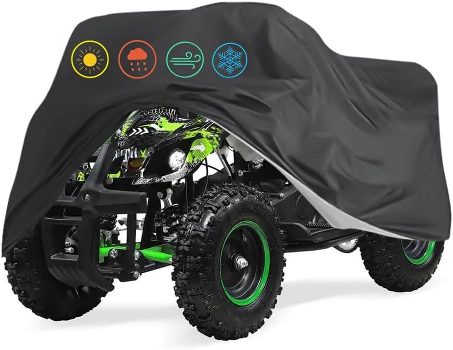 ATV Covers Waterproof 4 Wheeler Covers Quad Covers Used for Polaris Yamaha Suzuki Honda Kawasaki Kart