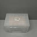 Budreu 4pack 36 Grids Plastic Clear Organizer Box Bead Storage Containers with Adjustable Dividers for Craft Jewelry Fishing Tackles Parts Storage with 4 Sheets Label Stickers