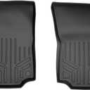 SMARTLINER Custom Fit Floor Mats 1st Row Liner Set Compatible with 2018-2024 GMC Terrain