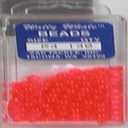 Zak Tackle Fishing Beads, Red, Size 4 3 Pack 120 Pcs each
