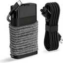 QFA New Slim 65W USB C Laptop Charger Compatible with HP Spectre x360,Envy,Chromebook,Elitebook X360,Pavilion, Elite x2 Travel Type C Fast Power Cord AC Adapter