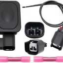 FL3Z-9C888-B Rear Cargo Bed Lamp Light Switch Wiring Harness Kit Plug and Play Design Compatible with Ford F150 2015-2023,Super Duty F250/F350 2017-2023,F450/F550 2017-2022