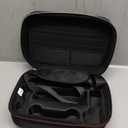 iVoler Carrying Storage Case for Nintendo Switch/Switch OLED Model (2021), Portable Travel All Protective Hard Messenger Bag Soft Lining 18 Games for Switch Console Pro Controller & Accessories Black