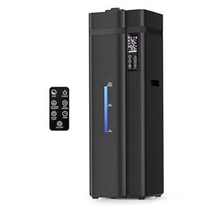 13L/ 3.43Gal Humidifier Large Room, 800ft² Coverage, 100H Runtime, Auto Humidity Control, Top Fill, Humidifiers for Bedroom, 35dB Quiet, Sleep Mode, Aroma Diffuser, 24H Timer, Auto Shut-off Protection