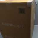 SIMPLIHOME McKinley Side Table - 20 inch Wide Solid Wood Table in Ash Grey, Contemporary End Table, Accent Table, Nightstand for Living Room or Bedroom with Storage, Assembly Required