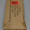 WELLAND Bradley Floating Shelves Handmade Wood Wall Shelf Set of 2,Tudor Oak Wall Mount Shelf (Set of 2, 12 inch) (Light Brown)