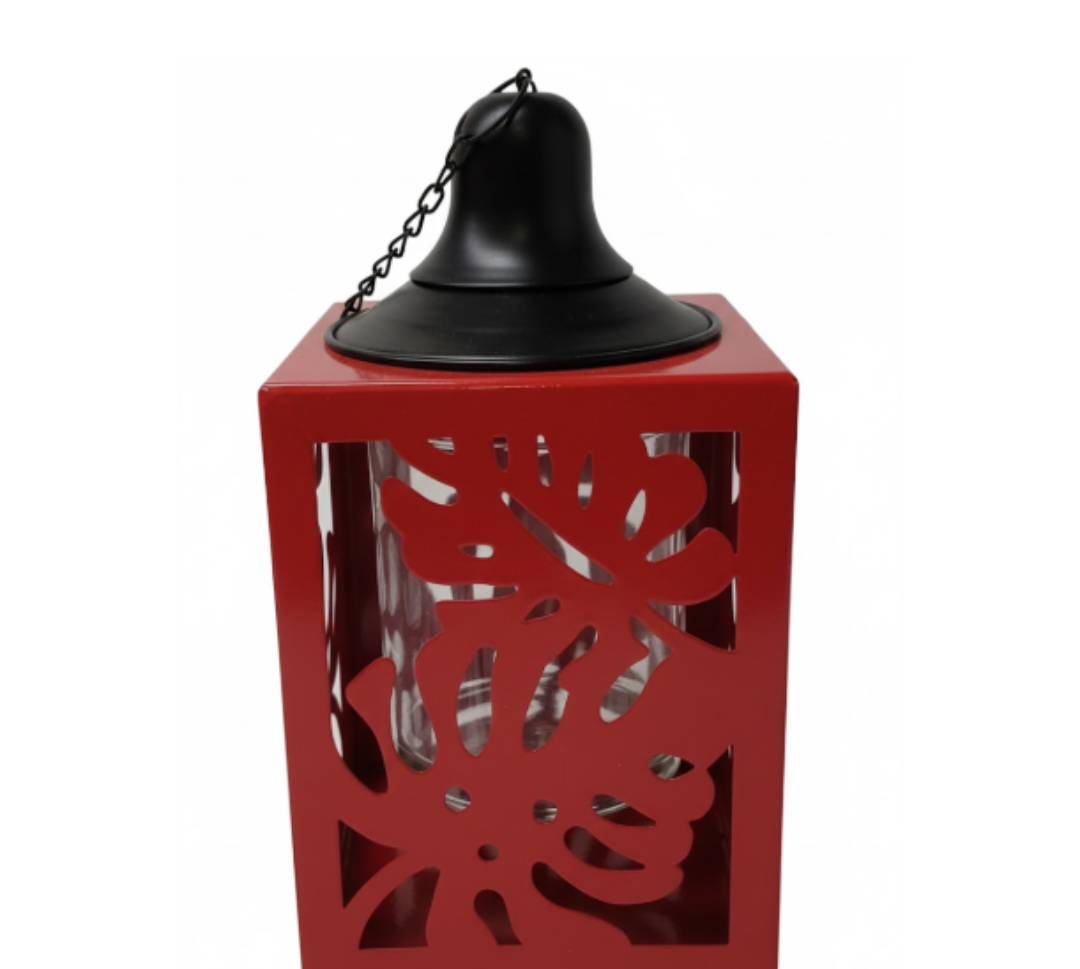 Everyday Living Oil Torch Palm Leaf - Red