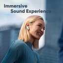 Wireless Earbuds, Bluetooth 5.3 Earbuds Stereo Bass, Bluetooth Headphones in Ear Noise Cancelling Mic, 30 Hour Playtime, USB C Mini Charging Case Ear Buds, 10mm Drivers with Big Bass (White)