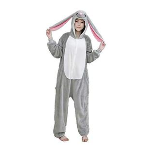 Urmycos Adult Bunny Animal Cosplay Halloween Costume Pajamas XL