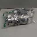 DREO Milk Frother, 8-in-1 Electric Stainless Steel Frother for Latte Art Microfoam and Coffee, 9oz/270ml Warm and Cold Foam Automatic Frothers, LED, Easy to Clean (Midnight Black)