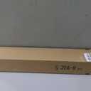 36" Shower Door Bottom Seal Strip for 3/8" (10mm) Glass – Ultra Clear Polycarbonate Shower Door Sweep, One Pack