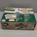 LEM Products MaxVac 250 Stainless Steel Vacuum Sealer with Built-In Bag Holder and Cutter, Silver and Black