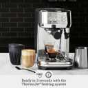 Breville BES500BST Bambino Plus Espresso Machine, Black Stainless Steel