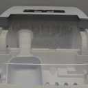 COWSAR Ice Maker Countertop, Portable Ice Machine with Self-Cleaning, 26.5 lbs/24Hrs, 8 Ice Cubes in 6 Mins, Ice Basket and Scoop, Ideal for Home, Kitchen, Bar, Camping (Light Gray)