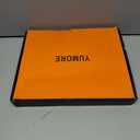 YUMORE Paper Towel Holder Countertop, Black Paper Towel Holder with Weighted Base Non Slip, Standing Paper Towel Roll Holder for Kitchen Bathroom, Stainles Steel (Matte Black)