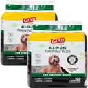 Glad for Pets Black Charcoal Puppy Pads, 6-Layer Leak-Proof Design with Activated Carbon Odor Control and Pheromone Attractant, Disposable Dog Pee Pads for Potty Training, 23 x 23 in, 100 Count - 2 Pk