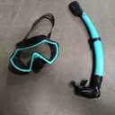 Amiable Snorkel Set Adults, Anti-Fog Snorkel Mask and Snorkel Adult, Panoramic Wide View Scuba Diving Mask and Dry Snorkel, Tempered Glass Snorkeling Mask and Snorkel Set Adult