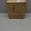 Bonsaii Paper Shredder for Home Use, 3.4 Gal Wastebasket, 6 Sheet Crosscut Paper Credit Cards, Staples, and Clips Shredder for Home Office Use, Portable Handle Design (C237-B New Version)