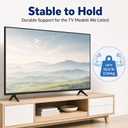 TV Legs for Amazon Fire TV Legs Replacement, Only for HD32N201 HD40N201 4K43N402 4K50N402 4K50N400A 4K55N400A 4K43M600A, TV Feet for Fire TV Legs Replacement with Screws Set & Instructions