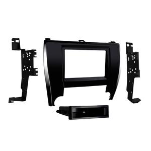 METRA ELECTRONICS 99-8249 SINGLE OR DOUBLE DIN RADIO DASH KIT FITS 2015-2017 TOYOTA CAMRY