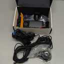 3 Channel Dash Camera for Cars, 4K UHD Dash Cam Front and Rear Inside with 64GB Card, 170+150+140 Wide Angle Recording, G-Sensor, Loop Recording, 24H Parking Monitor, Night Vision, 5GHz WiFi