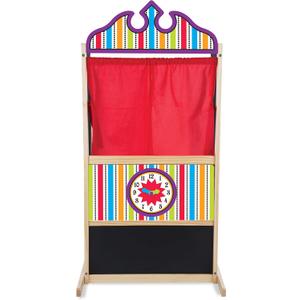 Melissa & Doug Deluxe Puppet Theater - Sturdy Wooden Construction