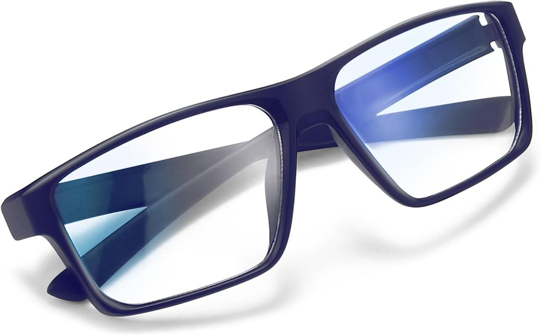 Titan Gaming Glasses, Blue Light Blocking, Night Driving Glasses for Men, Computer Protection, Gift for Gamers