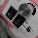 Subay Professional Finger Toe Nail Care Electric Nail Drill Machine Manicure Pedicure Kit Electric Nail Art File Drill with 1 Pack of Sanding Bands (Pink)