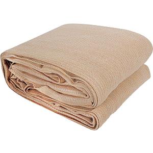 Shade Sail Square 5 x 5m Sunshade Cloth Shadecloth Sun Block Outdoor Marquee Canopy Shelter Cover for Beach Pool Patio Backyard Lawn Garden Carport Fence Greenhouse, Beige 98% UV Blockage