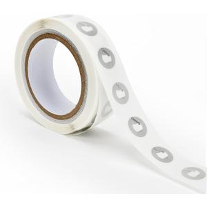 50 PCS Round NFC Tags Stickers - NTAG213 Chip, Blank, Adhesive Labels, RFID Tags, Rewritable, 137 Bytes Memory, Compatible with All NFC-Enabled Smartphones and Devices