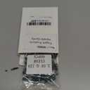 Mudder 60 Count Christmas Replacement Mini Light Bulbs with Base Christmas Tree Incandescent Wire String Lights Replacement Bulbs for Xmas Indoor Outdoor Decoration (Warm White, 3.5V x 0.12A)