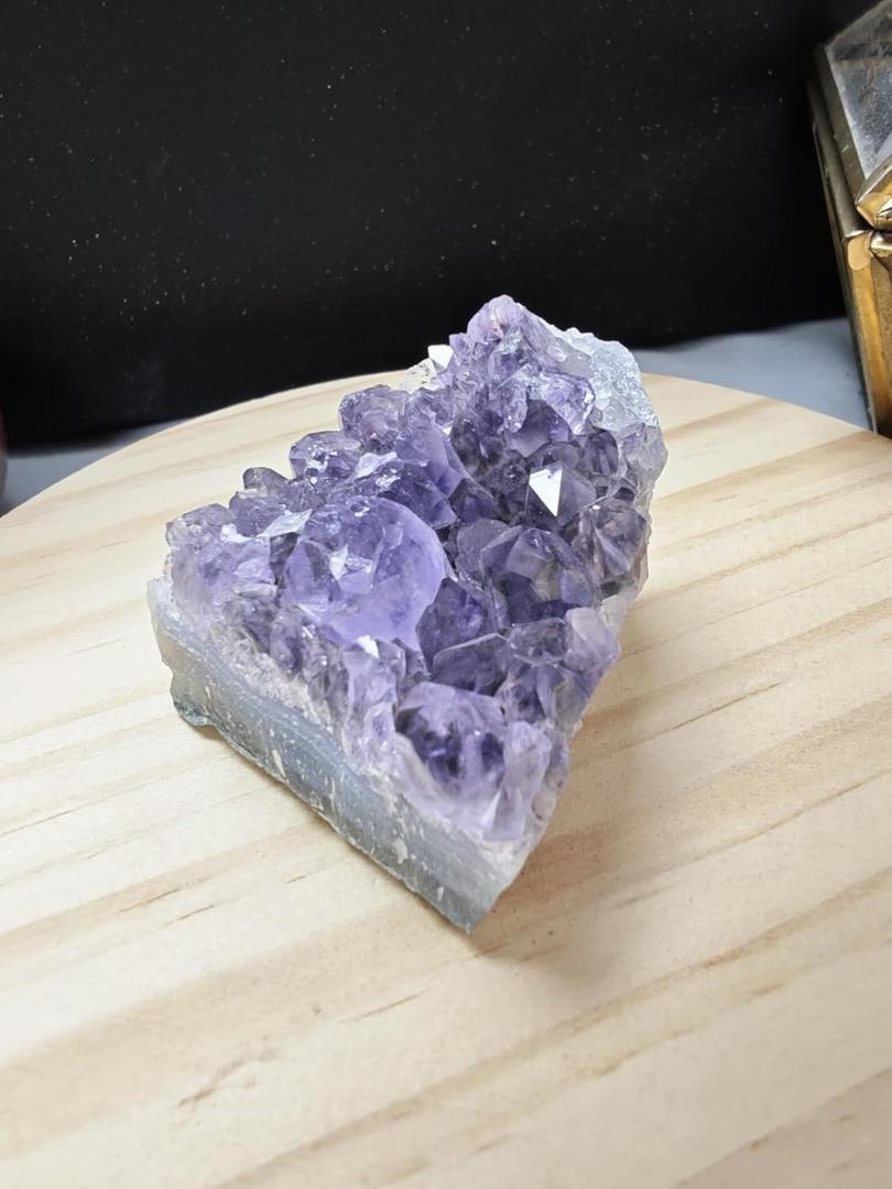 1pc Natural Amethyst Geode Cave Quartz Crystal Stones Rock Cluster Druzy Witchcraft Raw Amethyst Gemstone Specimen