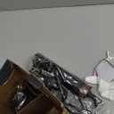 Round Hair Blow Dryer Brush - 1.2 Inch Ceramic Barrel Hair Dryer Brush for Short/Middle Hair, One Step Drying, Volumizing, Straightening and Styling, Negative Ionic Dryer Brush (Black-Golden, 1.2)