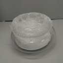 ZENFUN 2 Pack Glass Vase Bowl, 6"/ 8" Wide Mouth Flower Vase Round Terrarium, Glass Hydroponic Planter Floral Container Clear Fish Bowl for Table Centerpiece, Wedding Event, Home Decoration