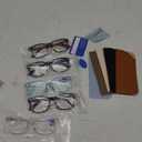 CCVOO Reading Glasses for Women/Men, Eyeglasses, Blue Light Readers for Women/Men, Computer Eye Glasses, Cheaters (A1)
