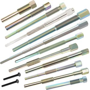Hardened Primary & Secondary Clutch Puller Tool kit. Contains 13 Different Models And Sizes of Clutch Puller Tools. Suitable for,Golf Carts,Arctic Cat， Kawasaki, Polaris Motorcycle