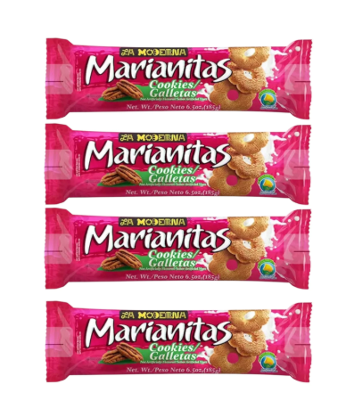 20 Pack La Moderna Biscuits Cookies Marianitas Pecan, 6.53 oz 01OCT2026