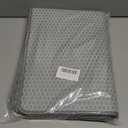 Zyusora cat Litter mat, Large (31" x 23") Gray, Double Layer, Waterproof, Odor-Free, Easy to Clean
