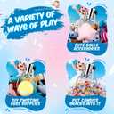 Skirfy Large Claws Machine Toy with Alloy Claw, LED Light & Adjustable Sound,16" Candy Dispenser Toys Mini Vending Machine for Kids Christmas Birthday Big Gifts for Girls Boys Ages 6+