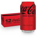 Coke Zero Sugar Cola Soda, 12 oz, 12 Pack (Package May Vary), BB Date: 10/13/2025