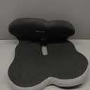 Seat Cushion for Truck Driver, Trucker Seat Cushion, Memory Foam L-Shaped Integrated Car Cushions, Ergonomic Car Cushion for Big People with Back Support (Mix-Black)